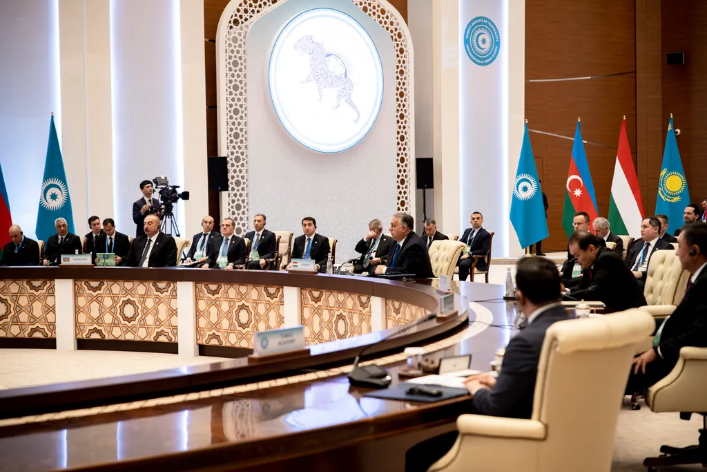 ORBÁN Viktor, Türk Államok Szervezetének csúcstalálkozója, Üzbegisztán, 2022.11.11 