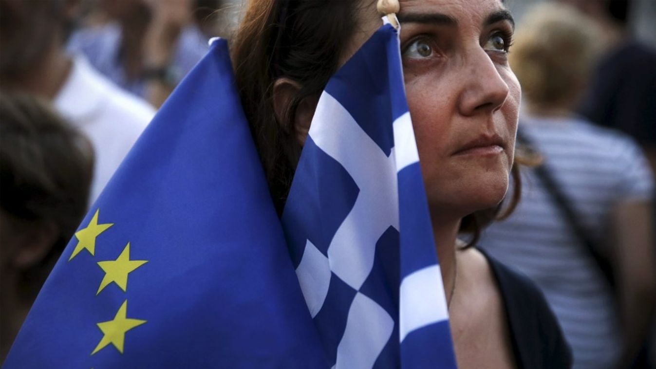 Görögország EU zászló 