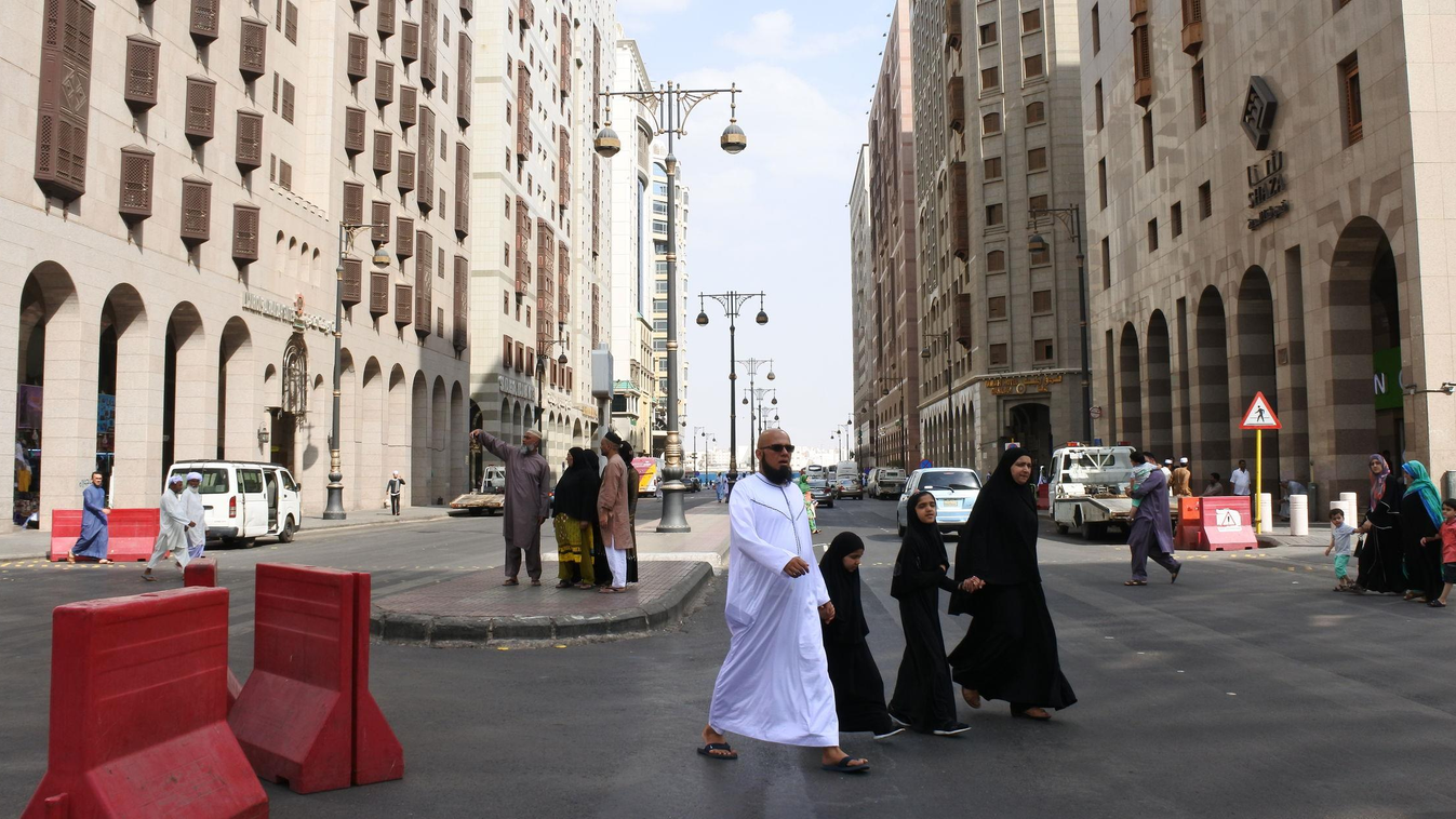 arabia city complexes life medina residential saudi street view peoples activity pilgrims streetphoto old site sky town world traders heritage historic history house 