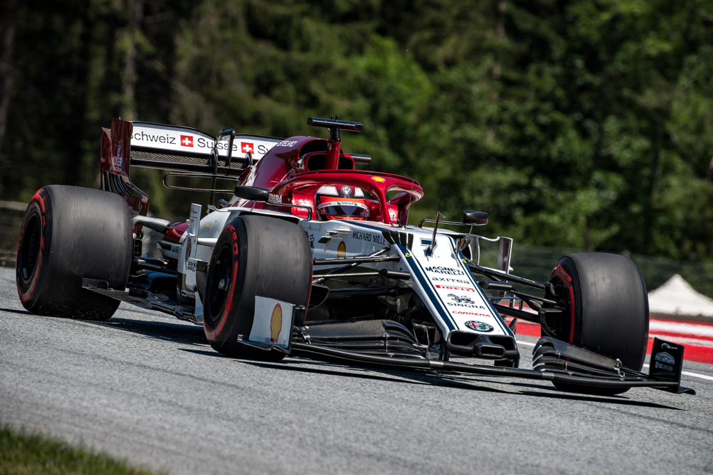 Forma-1, Osztrák Nagydíj, péntek, Kimi Räikkönen, Alfa Romeo Racing 