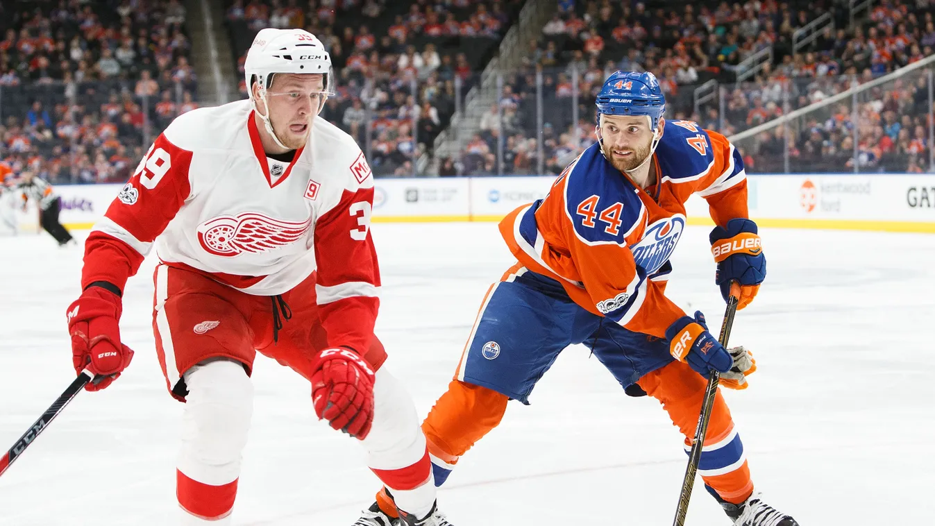 Detroit Red Wings v Edmonton Oilers GettyImageRank2 detroit edmonton ICE HOCKEY nhl oilers red wings rogers place SPORT National Hockey League 