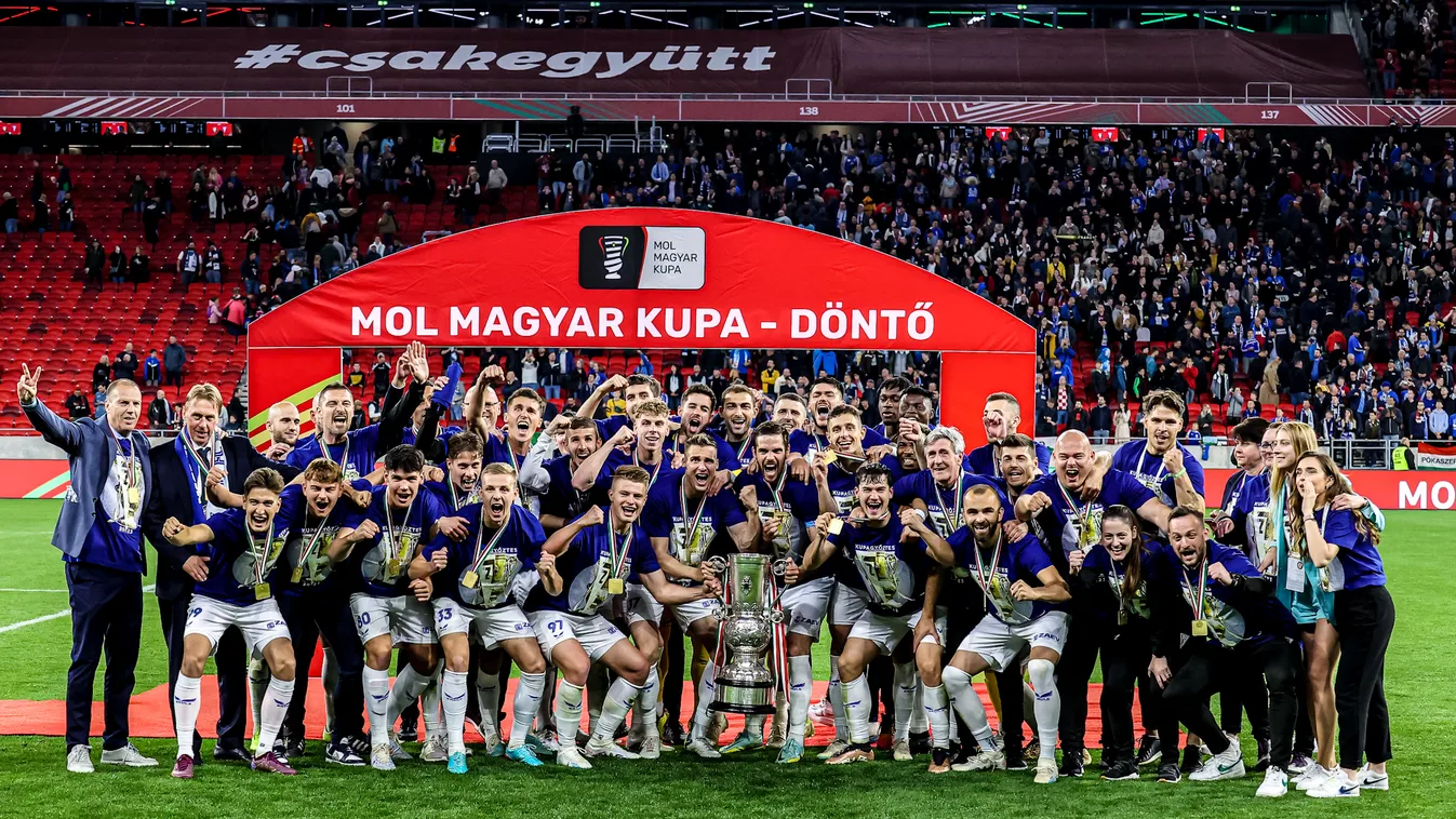 Budafok - Zalaegerszeg, Budafoki MTE, ZTE FC, MOL Magyar Kupa, döntő, Puskás Aréna, foci, labdarúgás, 2023.05.03. 