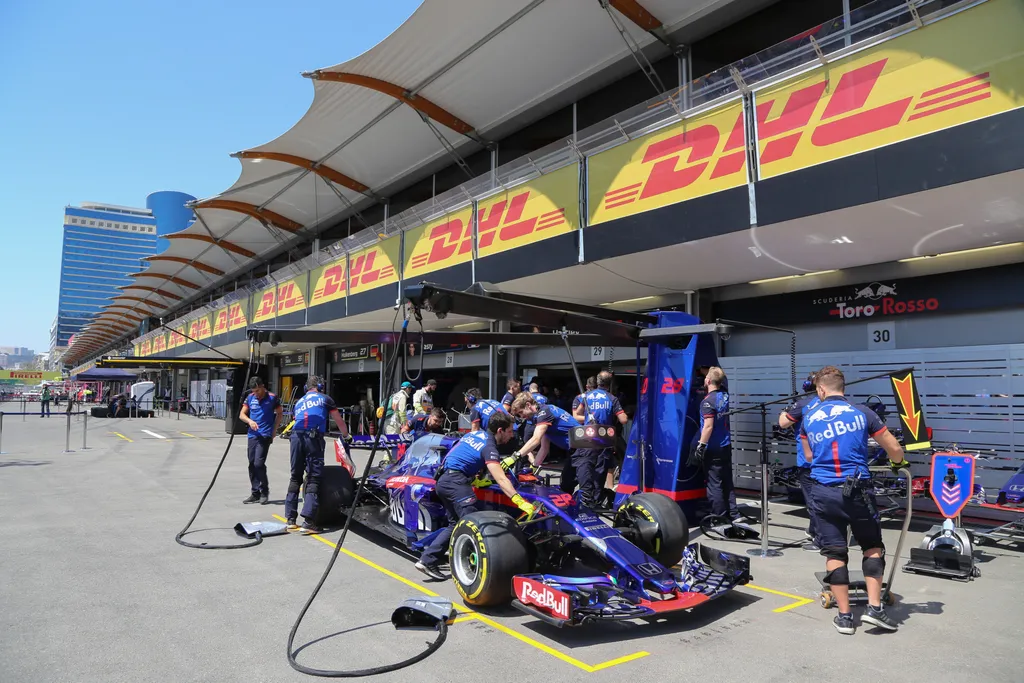 Előkészületek a 2018-as Azeri Nagydíjra, Scuderia Toro Rosso 