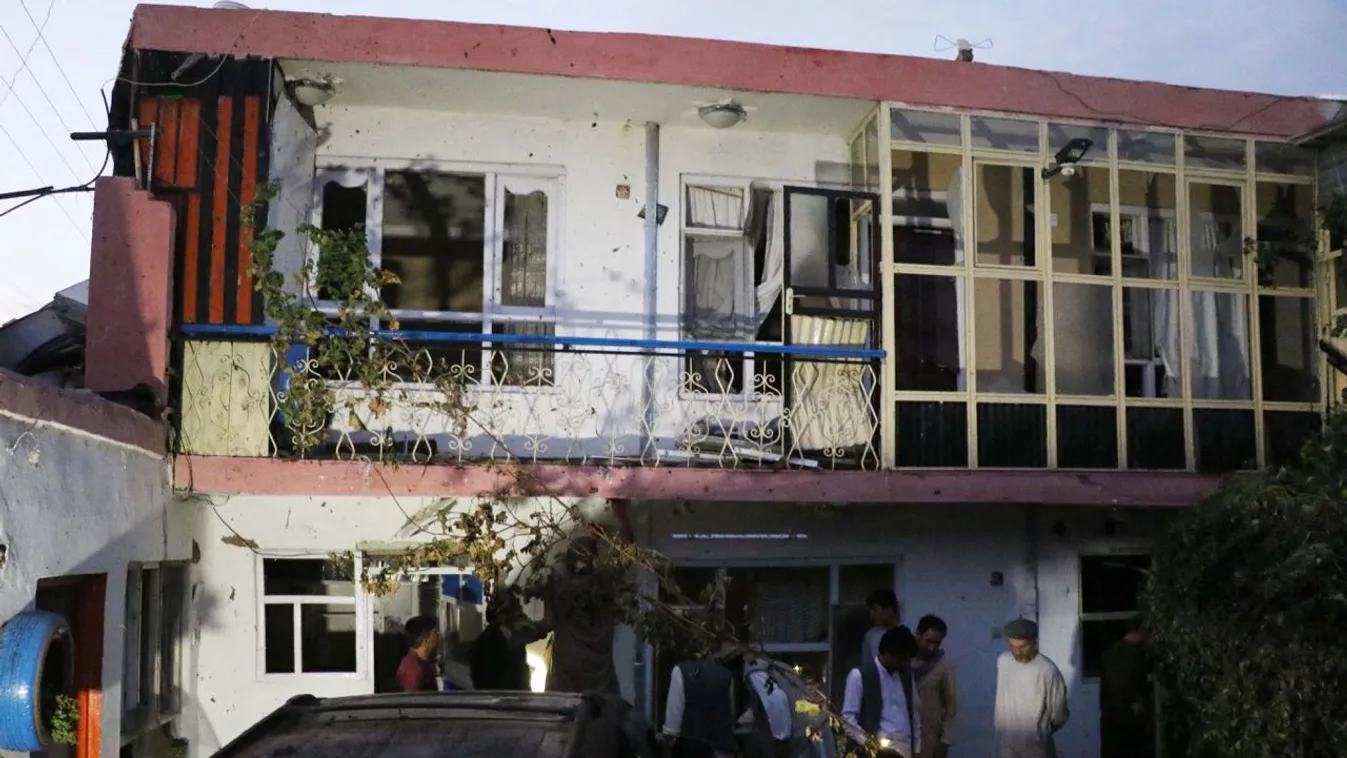 Blast rocks Afghan capital Kabul near airport 2021,Afghanistan,blast,KABUL Horizontal 