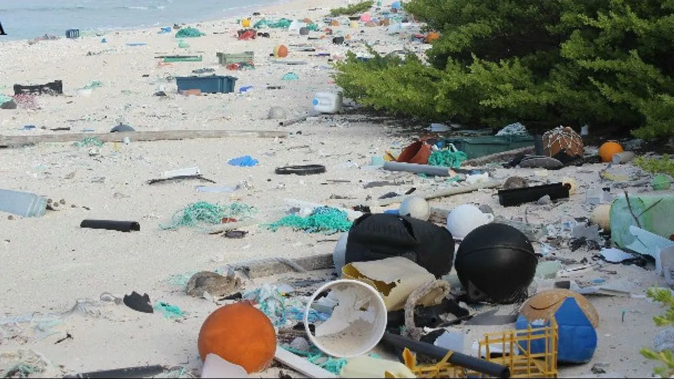 Henderson-sziget, műanyag, környezetszennyezés 