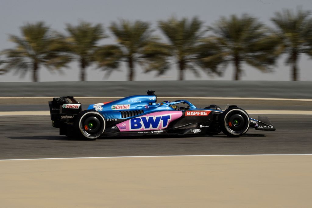 Forma-1, teszt, Bahrein 1. nap, Alonso, Alpine 