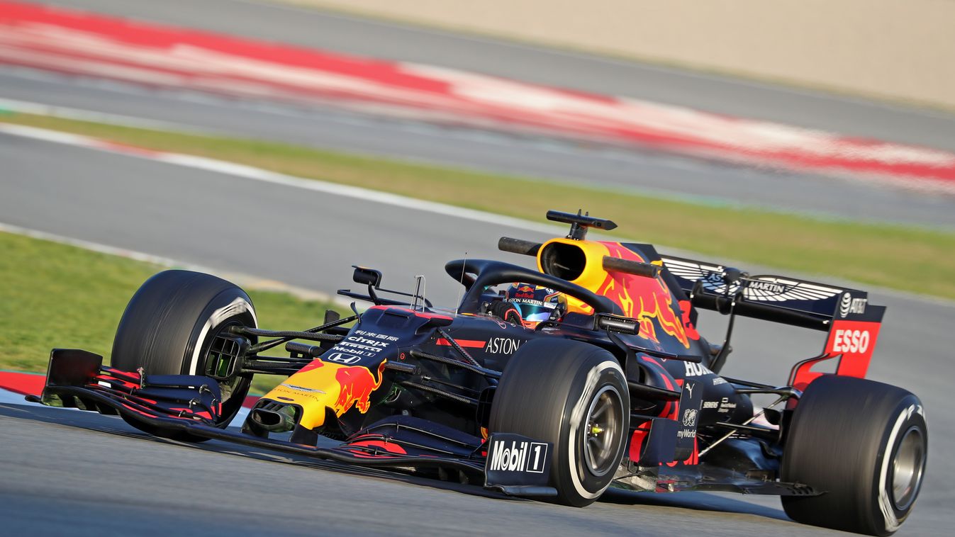 Forma-1, Max Verstappen, Red Bull, Barcelona teszt 3. nap 