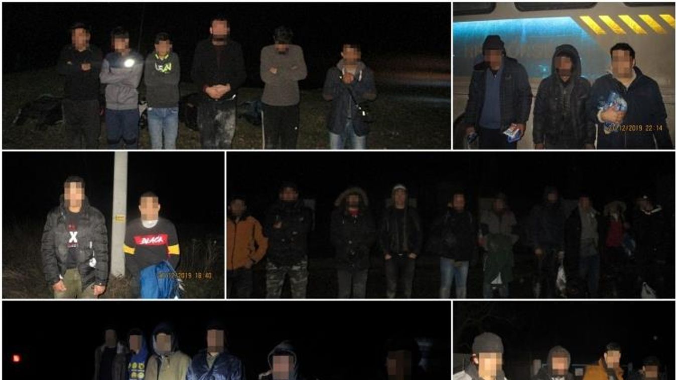 Az elmúlt 24 órában közel 100 migránst tartóztattak fel Bács-Kiskun megyében. 