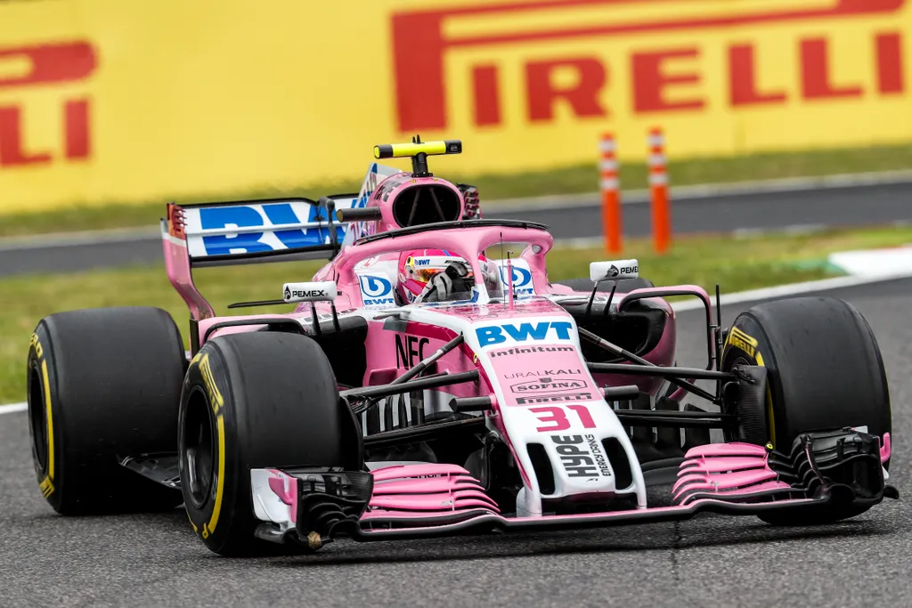 Forma-1, Japán Nagydíj, Esteban Ocon, Force India 