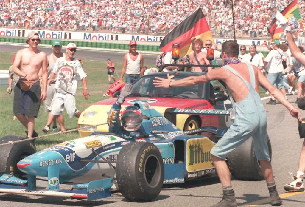 Forma-1, Michael Schumacher, Német Nagydíj, 1995 