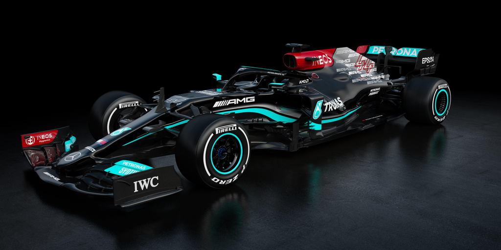 Forma-1, Mercedes-AMG Petronas, Mercedes W12 render 