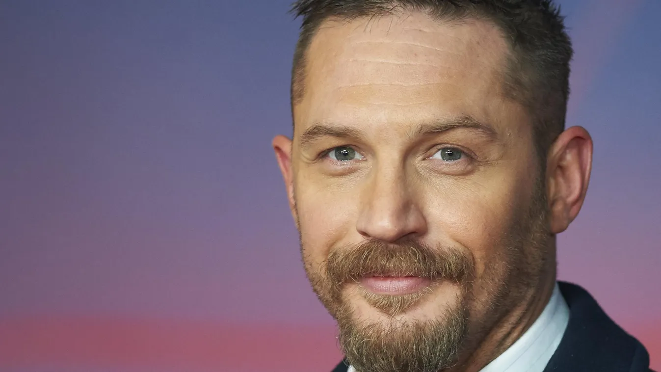 Tom Hardy A visszatérő londoni díszbemutatóján 2016. január 14-én 