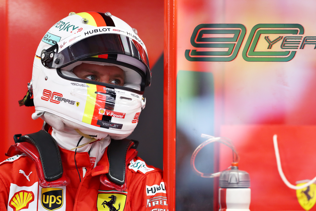 Forma-1, Szingapúri Nagydíj, péntek, Sebastian Vettel, Ferrari 