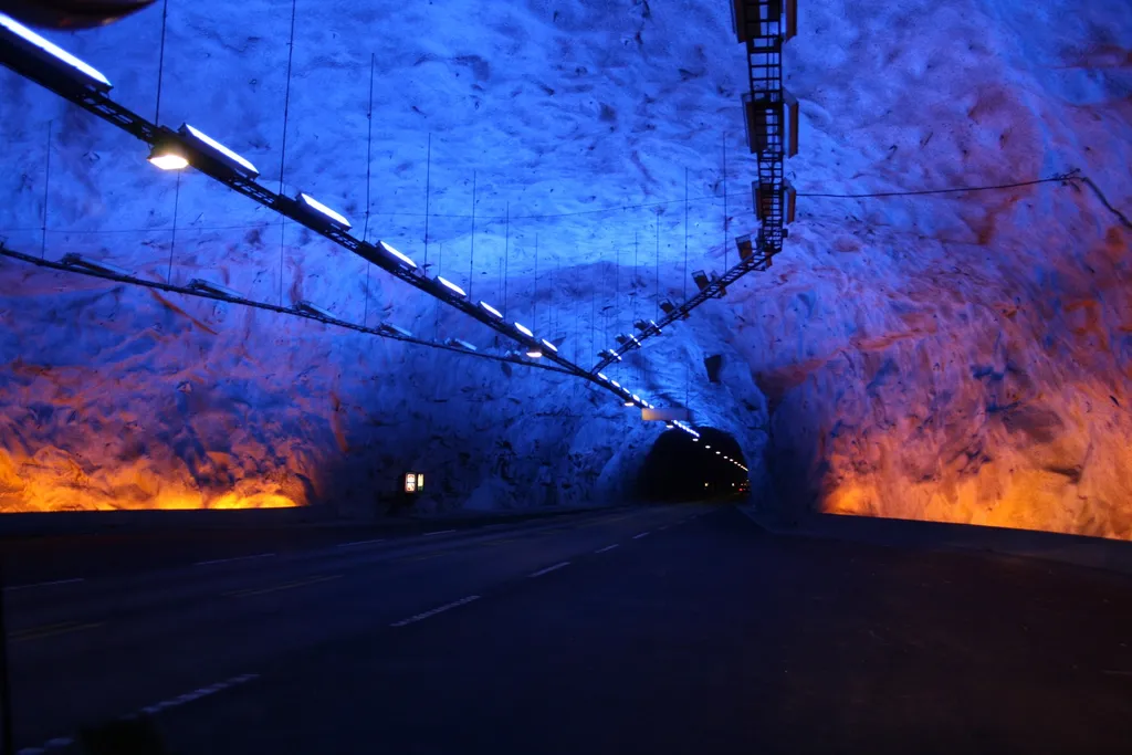 Laerdal-alagút Norvégia 