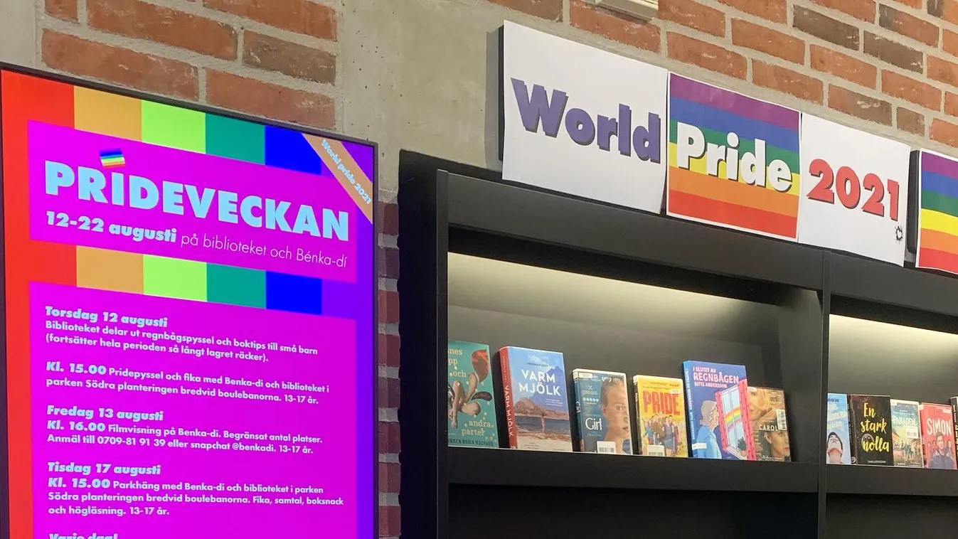 LMBTQ, könyvek, Svédország, gyermekek, World Pride, kamasz 
