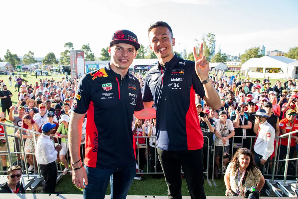 Forma-1, Ausztrál Nagydíj, Max Verstappen, Alexander Albon, Red Bull Racing 