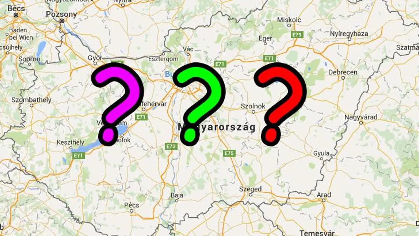 magyarország térképe 