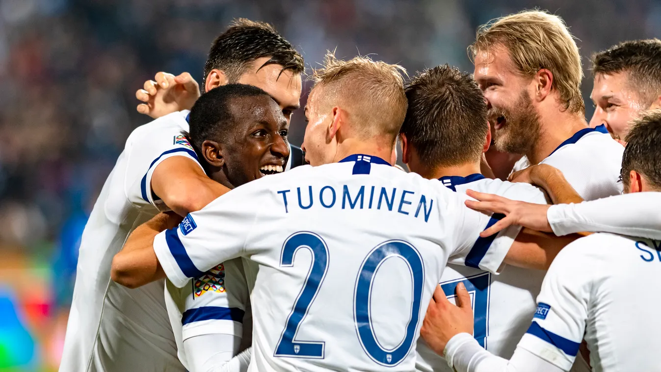 Finland v Greece - UEFA Nations League C FBL EUR FIN-GRE NATIONS Finland v Greece Finland Greece 2018 2019 UEFA Nations League League C Liga narodow STADIUM FOOTBALL soccer MATCH Finland national football team Italy national football team International so