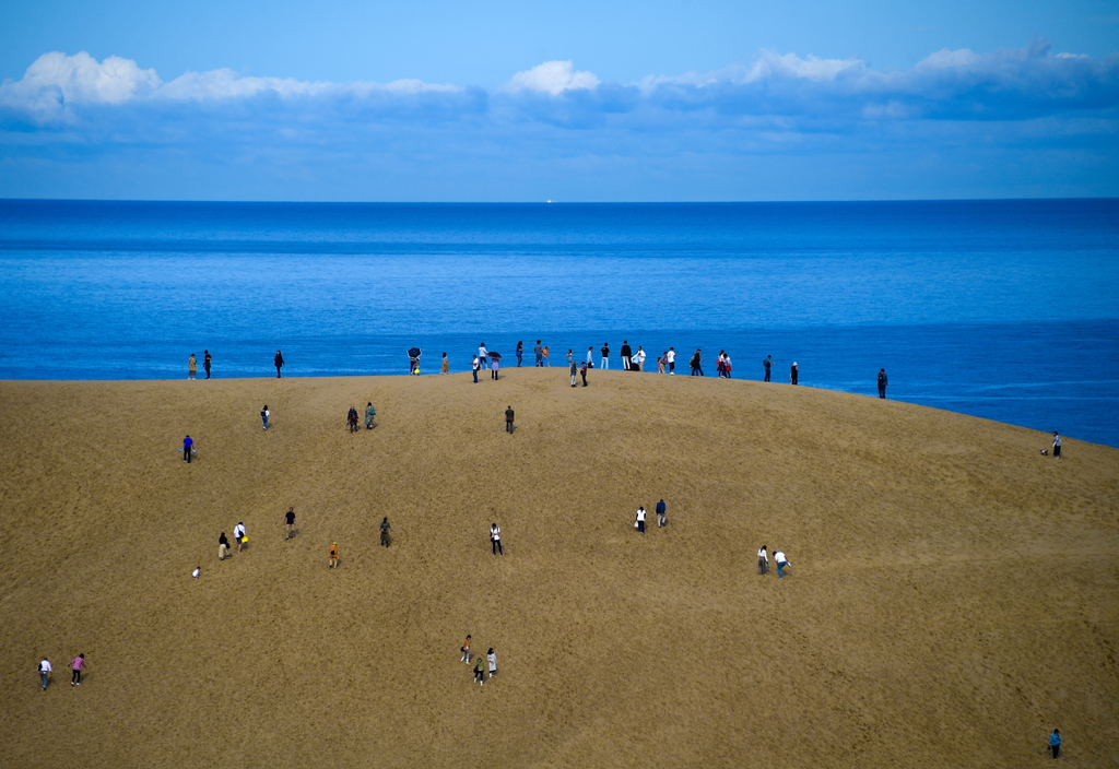 Tottori homokdűnék, Japán 