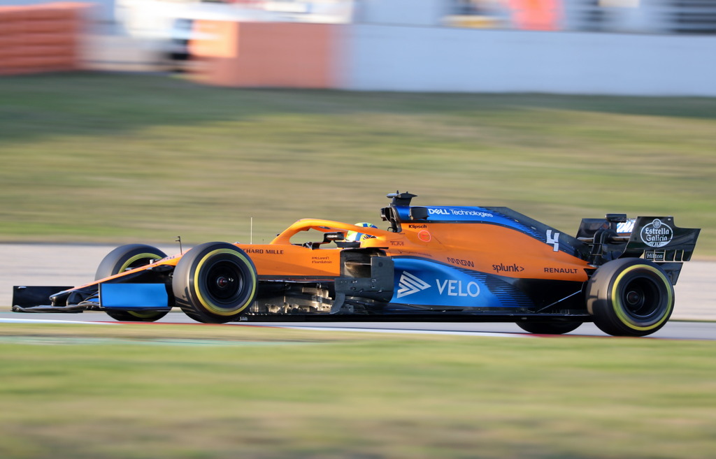 Forma-1, Lando Norris, McLaren, Barcelona teszt 3. nap 