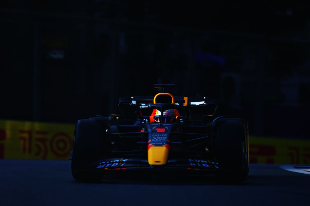 Forma-1, Max Verstappen, Red Bull, Azeri Nagydíj 2022, péntek 