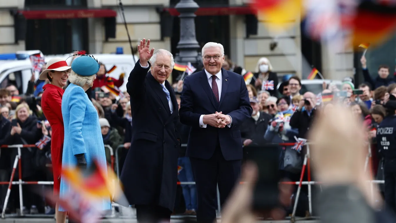 KAMILLA királyné; III. KÁROLY; STEINMEIER, Frank-Walter 