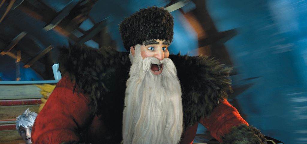 Rise of the Guardians Cinema fantasy adventure father christmas Horizontal panoramic MAN SANTA CLAUS BEARD HAT 