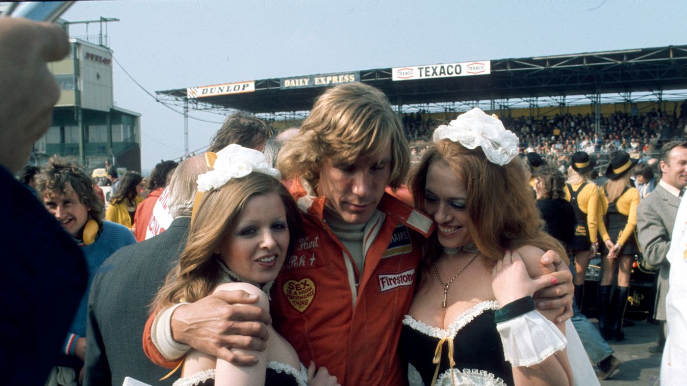 Forma-1, Brit Nagydíj, Silverstone, drukkerek, 1974, James Hunt 