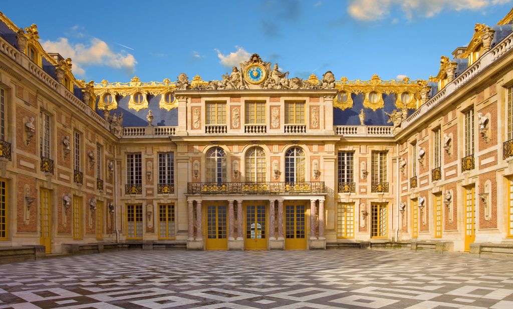 Versailles, kastély, palota, épület, építészet, Franciaország 