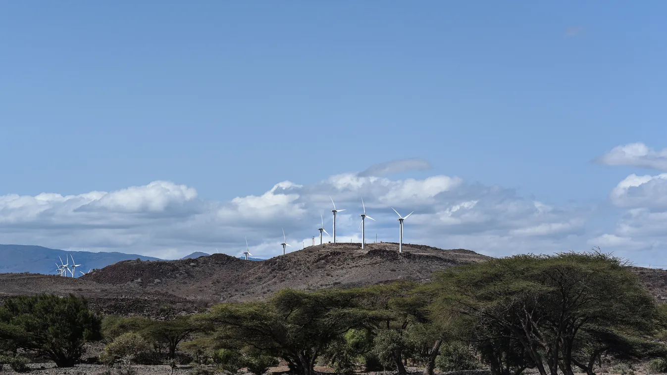 Kenyában a Turkana tónál átadták a legnagyobb afrikai szélfarmot 