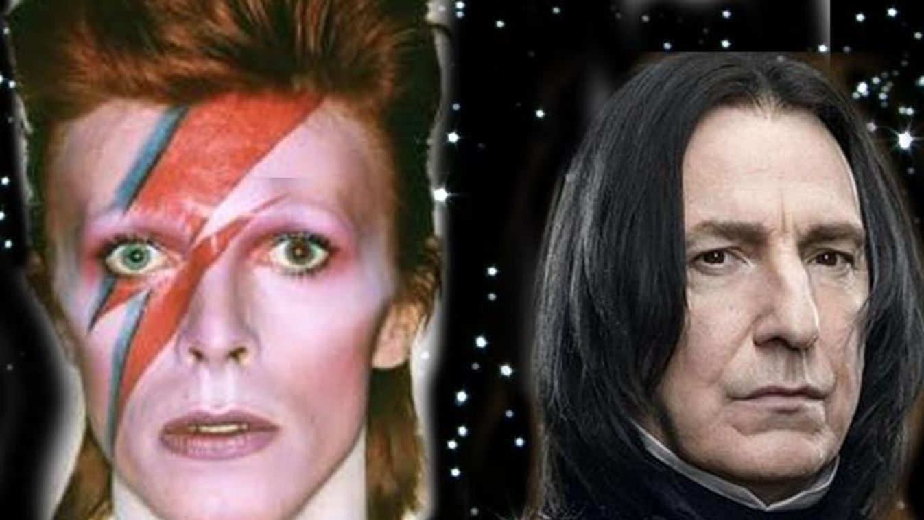 David Bowie Alan Rickman 