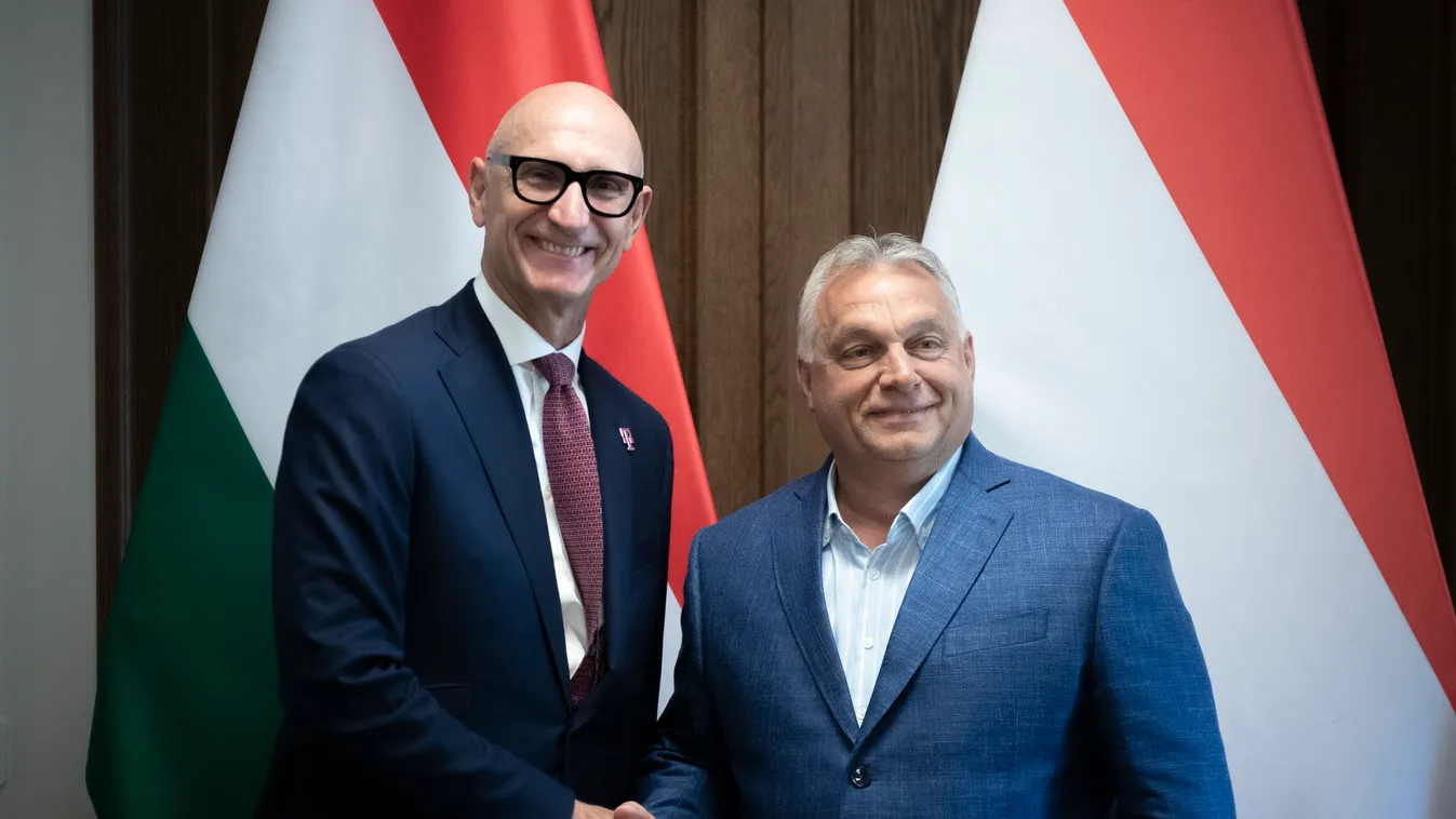 ORBÁN Viktor, Orbán Viktor a Deutsche Telekom vezérigazgatójával tárgyalt 