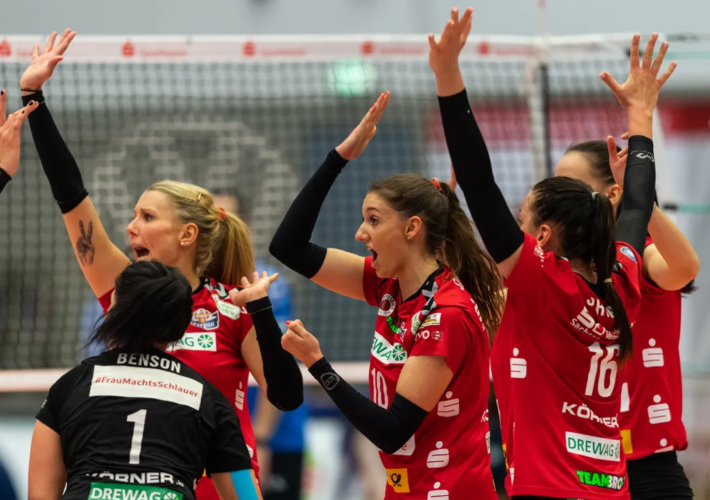 Dresden SC - MTV Stuttgart Sports VOLLEYBALL Bundesliga Ladies, Mareen von Römer 