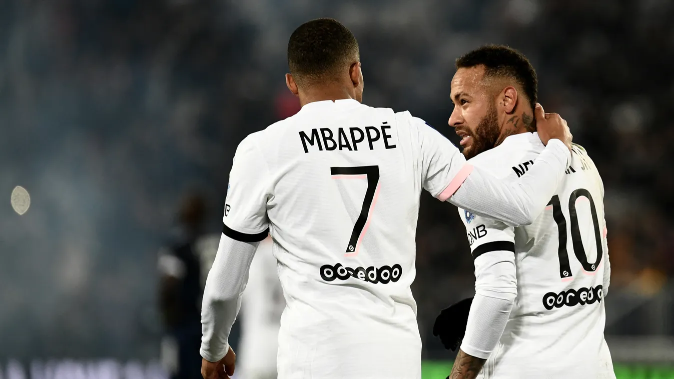 Kylian Mbappé, Neymar, PSG 