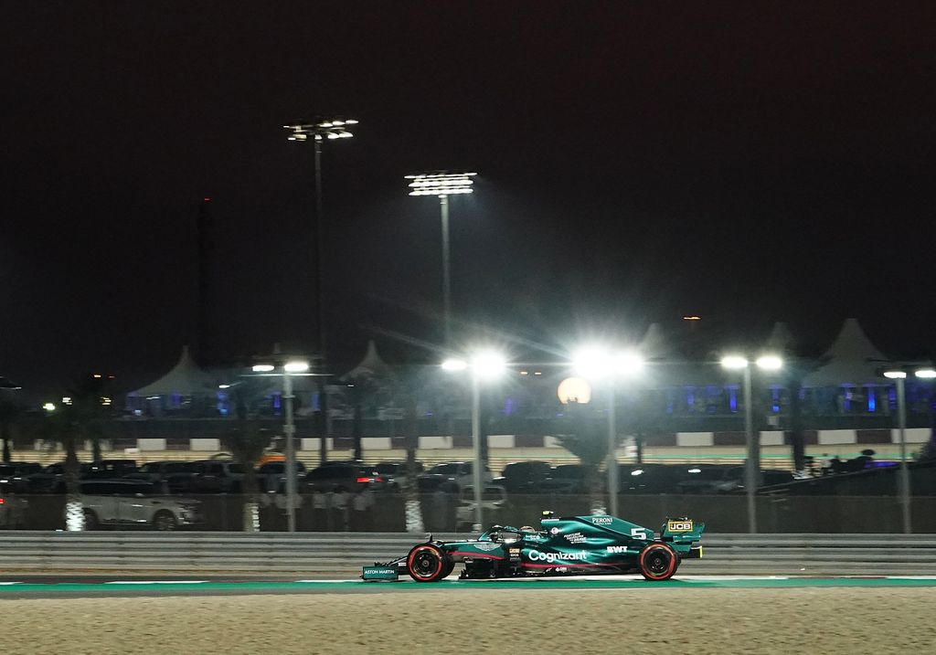 Forma-1, Sebastian Vettel, Aston Martin, Katari Nagydíj 2021, szombat 