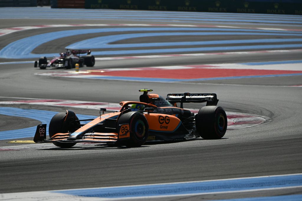 Forma-1, Lando Norris, McLaren, Francia Nagydíj 2022, szombat 