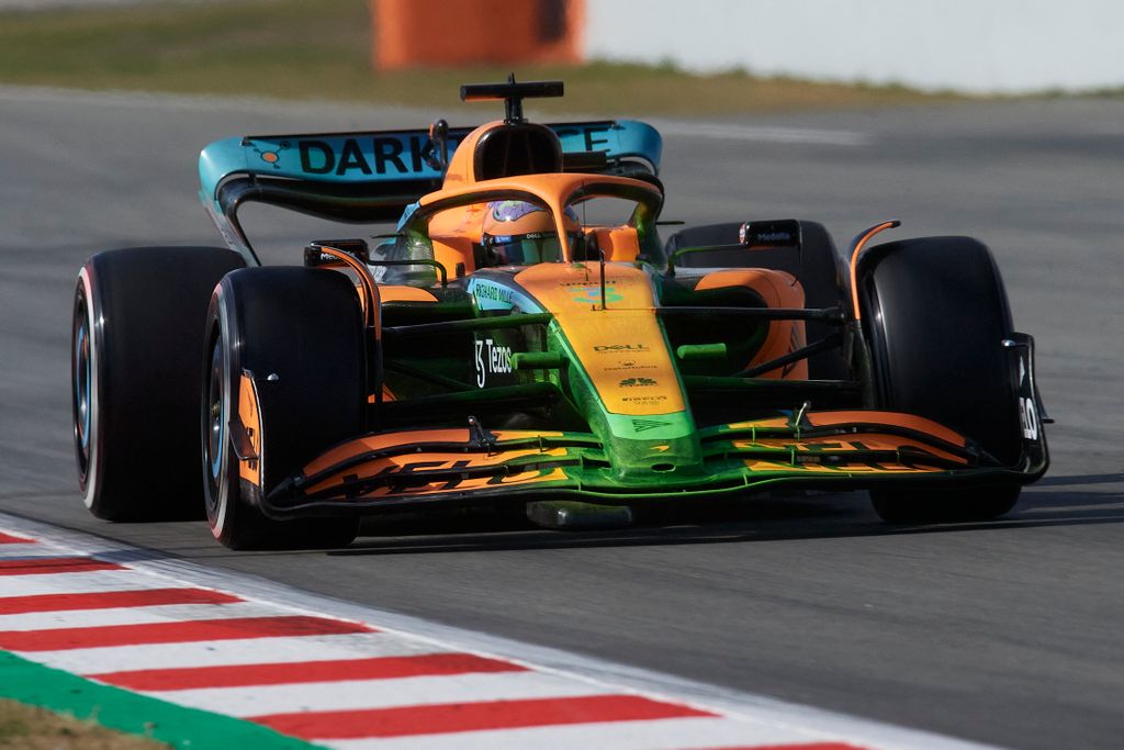 Forma-1, Daniel Ricciardo, McLaren, Barcelona teszt 2022, 2. nap 