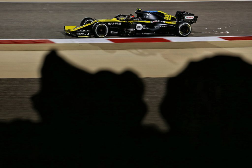 Forma-1, Esteban Ocon, Renault, Szahíri Nagydíj 2020, szombat 