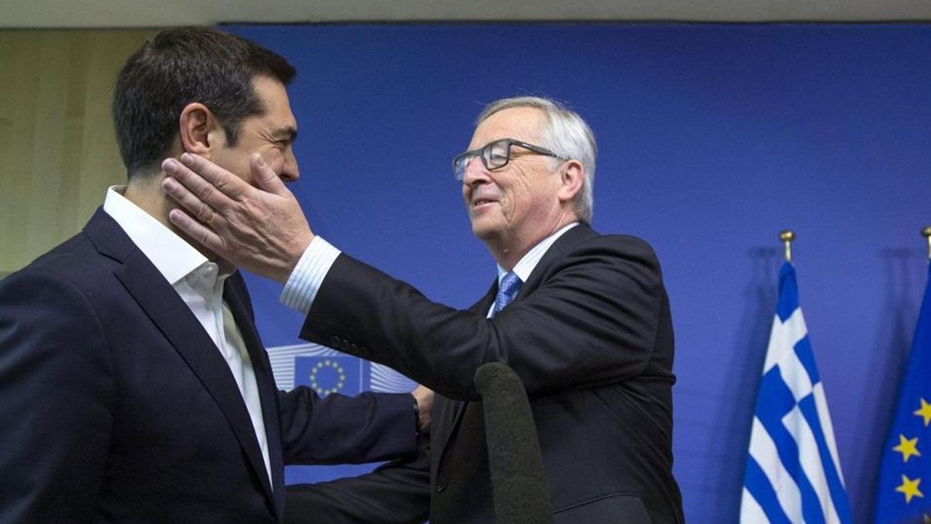 Jean-Claude Juncker Alexis Tsipras Ciprasz görög 