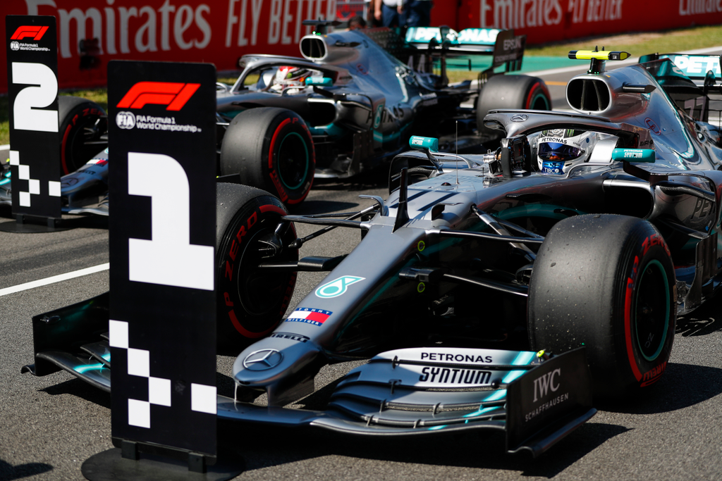 Forma-1, Valtteri Bottas, Lewis Hamilton, Mercedes-AMG Petronas, Spanyol Nagydíj 