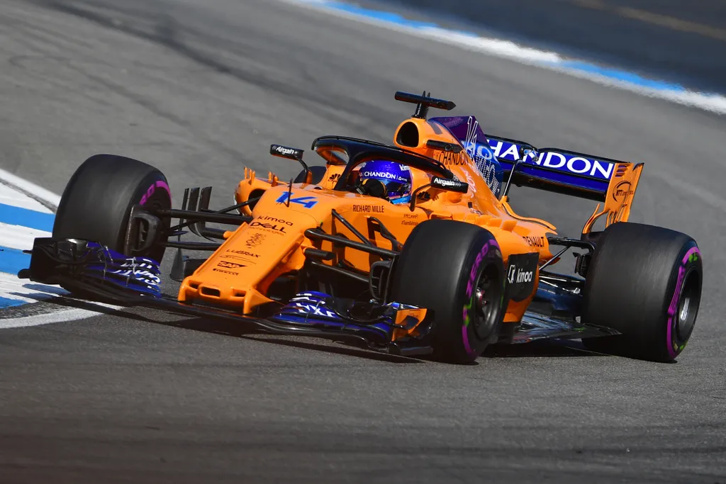 A Forma-1-es Német Nagydíj pénteki napja, Fernando Alonso, McLaren Racing 