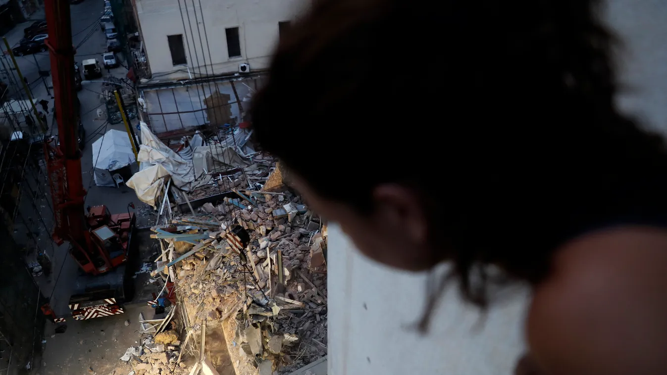 robbanás Bejrút kutatás túlélők 