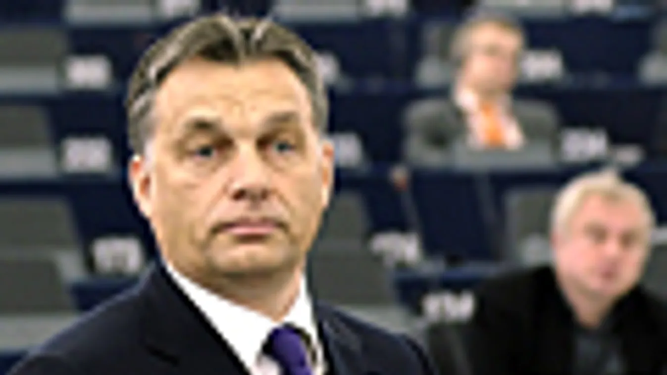 Orbán Viktor felszólalt az Európai Parlament ülésén Strasbourgban 2011. január 19-én