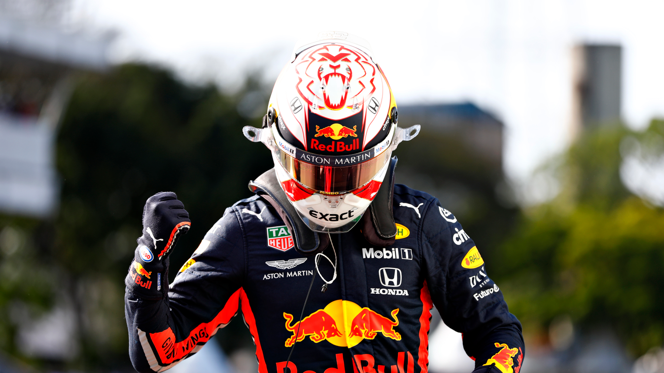 Forma-1, Brazil Nagydíj, szombat, Max Verstappen, Red Bull 