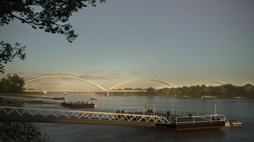 Duna-híd, M6 autópálya, 51-es út, Speciálterv Építőmérnöki Kft. a Nemzeti Infrastruktúra Fejlesztő Zrt. , mohácsi Duna-híd 