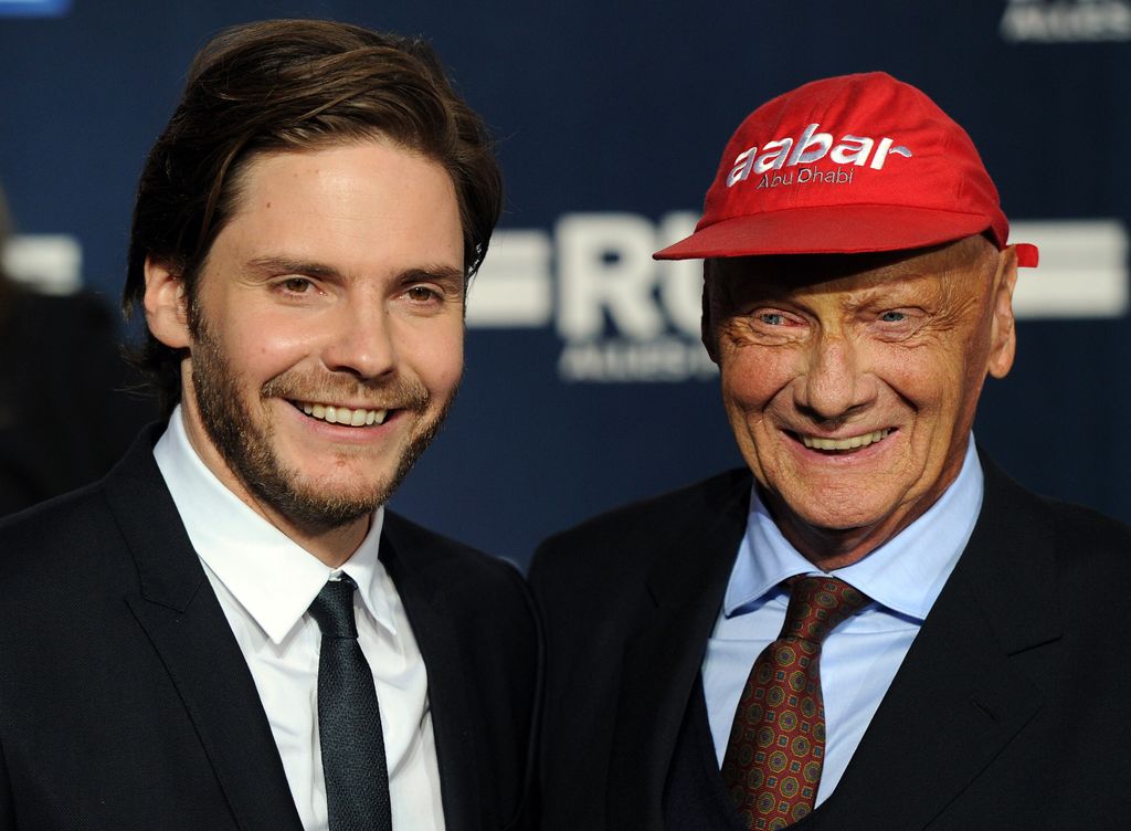 Forma-1, Niki Lauda, Daniel Brühl, Rush Hajsza a Győzelemért bemutató 2013 