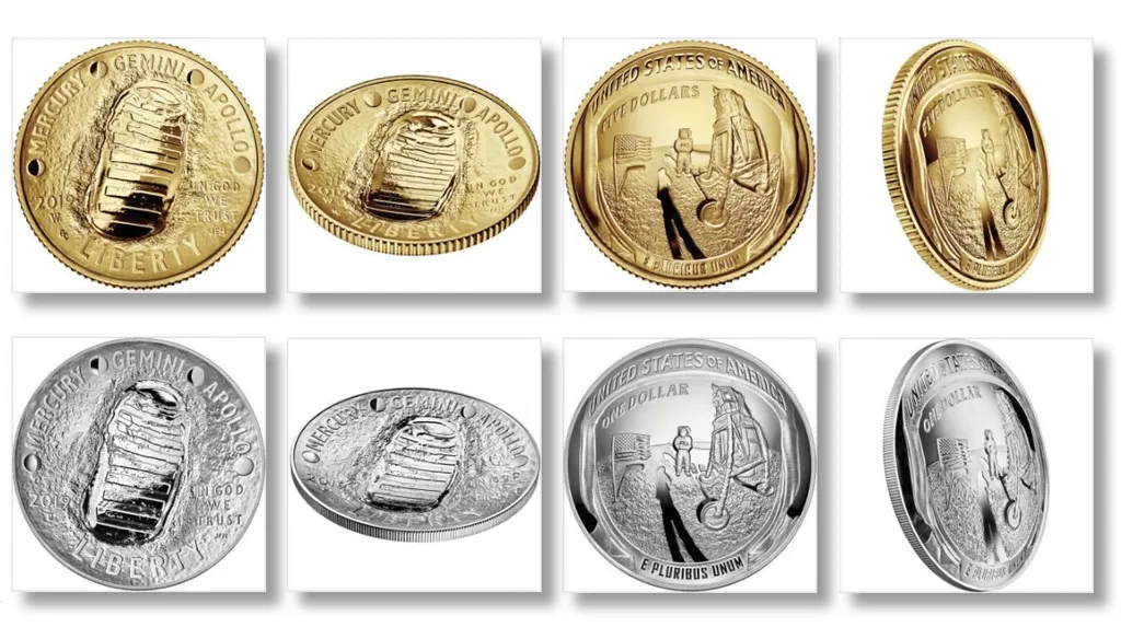 2019-Apollo-11-50th-Anniversary-Commemorative-Coins
Apollo 11 