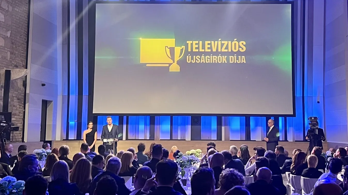 Gelencsér Tímea és Fischer Gábor, a TV2 programigazgatója 