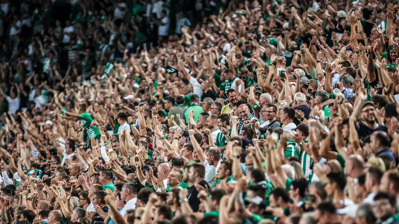 Ferencvárosi TC - Slavia Praha, FTC, Fradi, Ferencváros, Bajnokok Ligája, selejtező, elődöntő, 1. mérkőzés, Groupama Aréna, Budapest, 2021.08.04. 