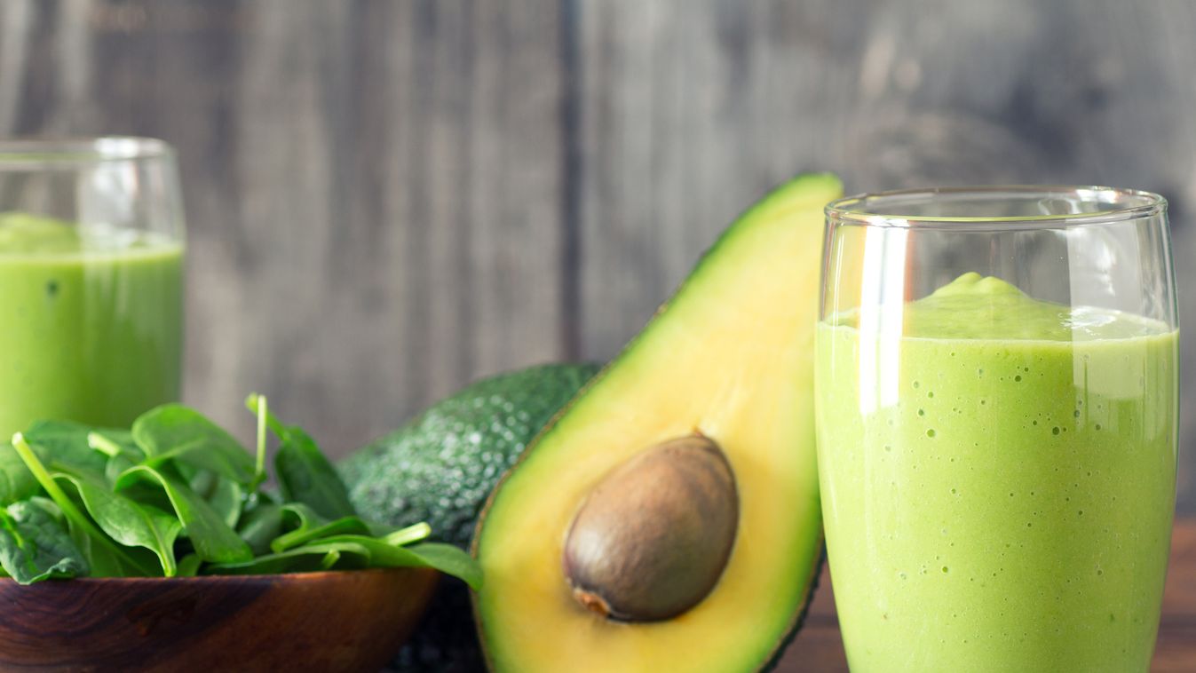 Avocado and Spinach Smoothie Vitamin Pill Healthy Eating Whipped Dieting Blended Drink Smoothie Vegetarian Food Homemade Organic Broccoli Drinking Glass Avocado Almond Drinking Straw Dessert Refreshment Healthy Lifestyle Backgrounds Cold - Temperature Fre